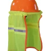 Jyrsa ECO-2001CRE Cubre Nuca High Visibility Con Elástico Para Casco.  (Pza) - Imagen 2