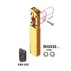 DISEC Escudo de seguridad Europerfil Magnético MG030 Latón 2K 2w - Imagen 3