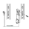 DISEC Escudo de seguridad Europerfil Magnético MG030 Cromo 2K 2w - Imagen 6