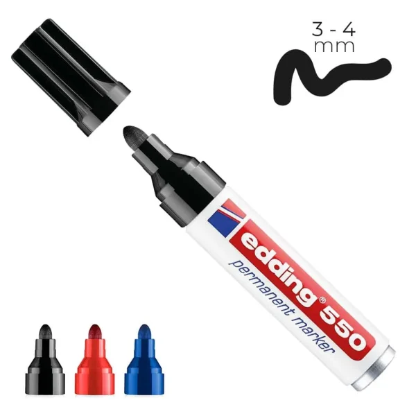 Edding 550 – El rotulador universal