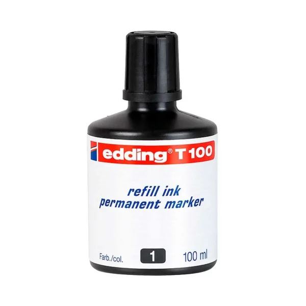Tinta recarga Edding permanentes 100ml
