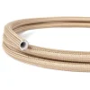 Tubo flexible revestimiento textil CLRM27 de efecto seda beige Ø20 mm - Imagen 7