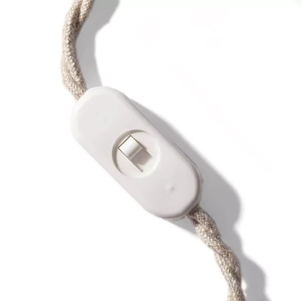 Interruptor deslizante unipolar Blanco Diseño de Achille Castiglioni