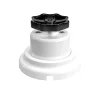 Interruptor/conmutador con manilla y base de porcelana blanca - Imagen 7