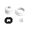 Base porcelana Schuko de pared y kit base de porcelana - Imagen 6