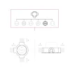 Base enchufe Schuko y base para Creative-Tubes en porcelana - Imagen 22