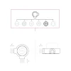 Base enchufe Schuko y base para Creative-Tubes en porcelana - Imagen 36