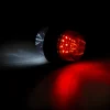 Luces de posición danesas de brazo corto de la vieja escuela con lente oscura / Elija el color - Imagen 3