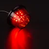 Luces de señalización danesas de estilo antiguo con lentes oscuras, insertos LED / Cable de 5 m - Imagen 4