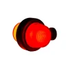 Luz de marcador corta danesa de la vieja escuela / Lente ámbar y roja - Imagen 2