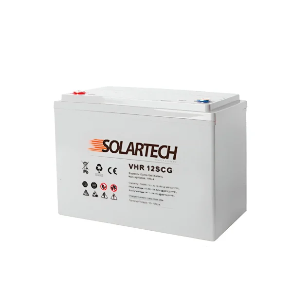 Bateria Agm Solartech 55 Ah
