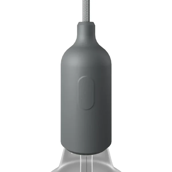 Portalámparas con interruptor compatible rosca E27