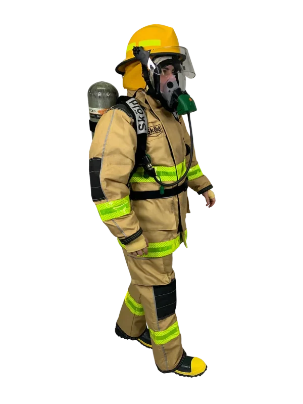 Sköld SCBA 2007 Phantom III 60 min Fibra de Carbon con Alarma de Hombre Caído, Display y LEDs en HUD Manómetro Análogo, Fullface con Radio Comunicación (SIN RADIO) (Pza)