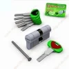 SECUREMME Cilindro de seguridad K22 Puntos Níquel 35/35 doble embrague - Imagen 2