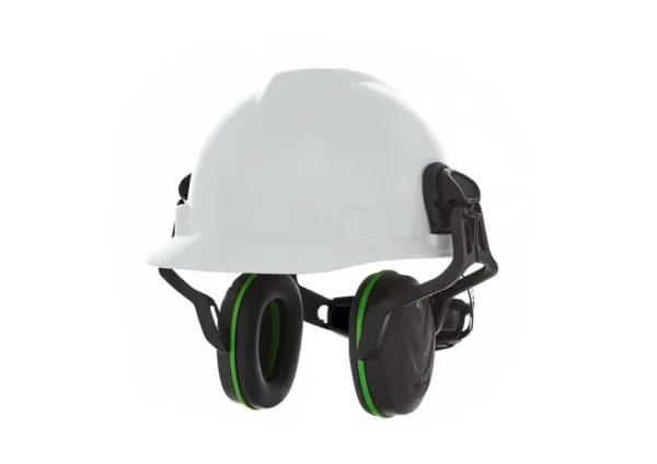 MSA 10190356 Protección Auditiva V-Gard Montada en Casco, atenuación baja, 22 dBA (Pza)