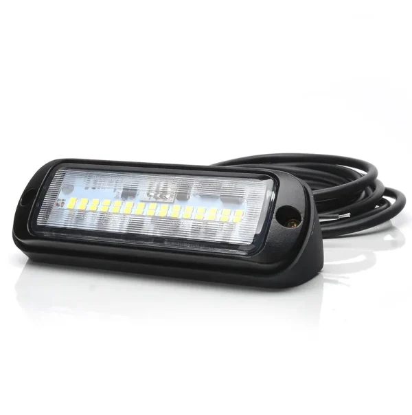 WAS W229 Luz LED de trabajo/luz de escena con dos soportes de montaje