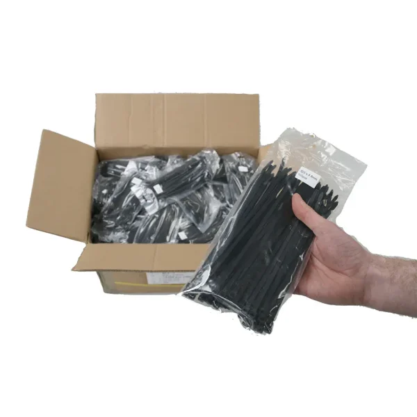 Venta al por mayor Caja a granel de bridas para cables / 550 x 4.8 mm / Cant. 5.6K